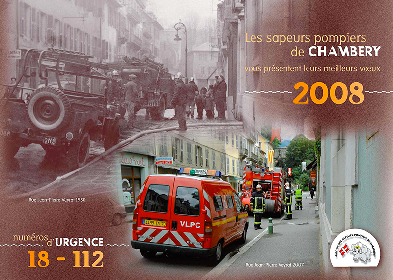 Pompiers D'hier Et D'aujourd'hui - Calendrier Pompier - Editions Bernard Cheneval Services