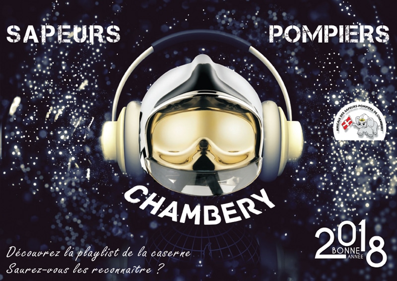 Les pompiers rock star - calendrier pompier - Editions Bernard Cheneval Services