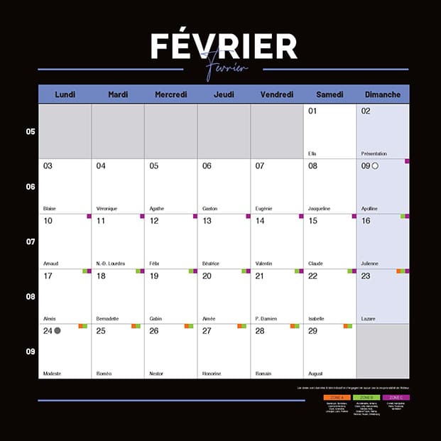 Imprimeur de calendriers pompiers personnalisés - CTOCOM Cheneval