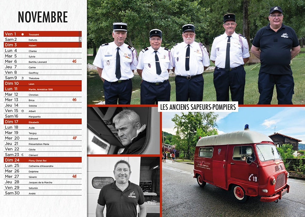 Calendrier 16 pages Lagnieu