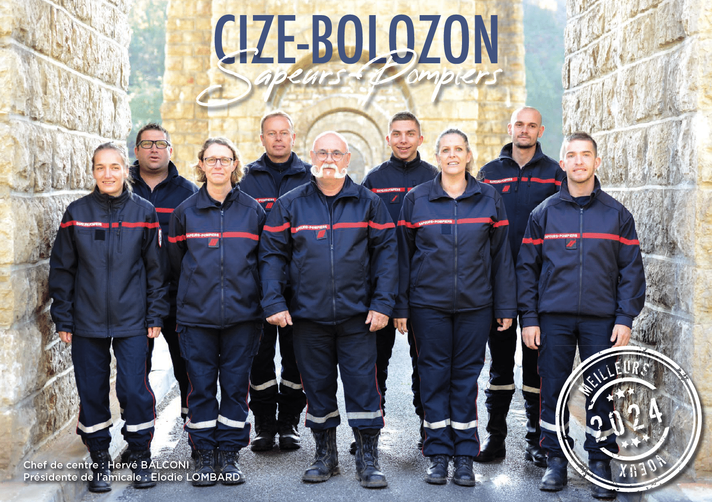 Calendrier 8 pages Cize-Bolozon